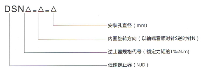 dsn逆止器型號定義